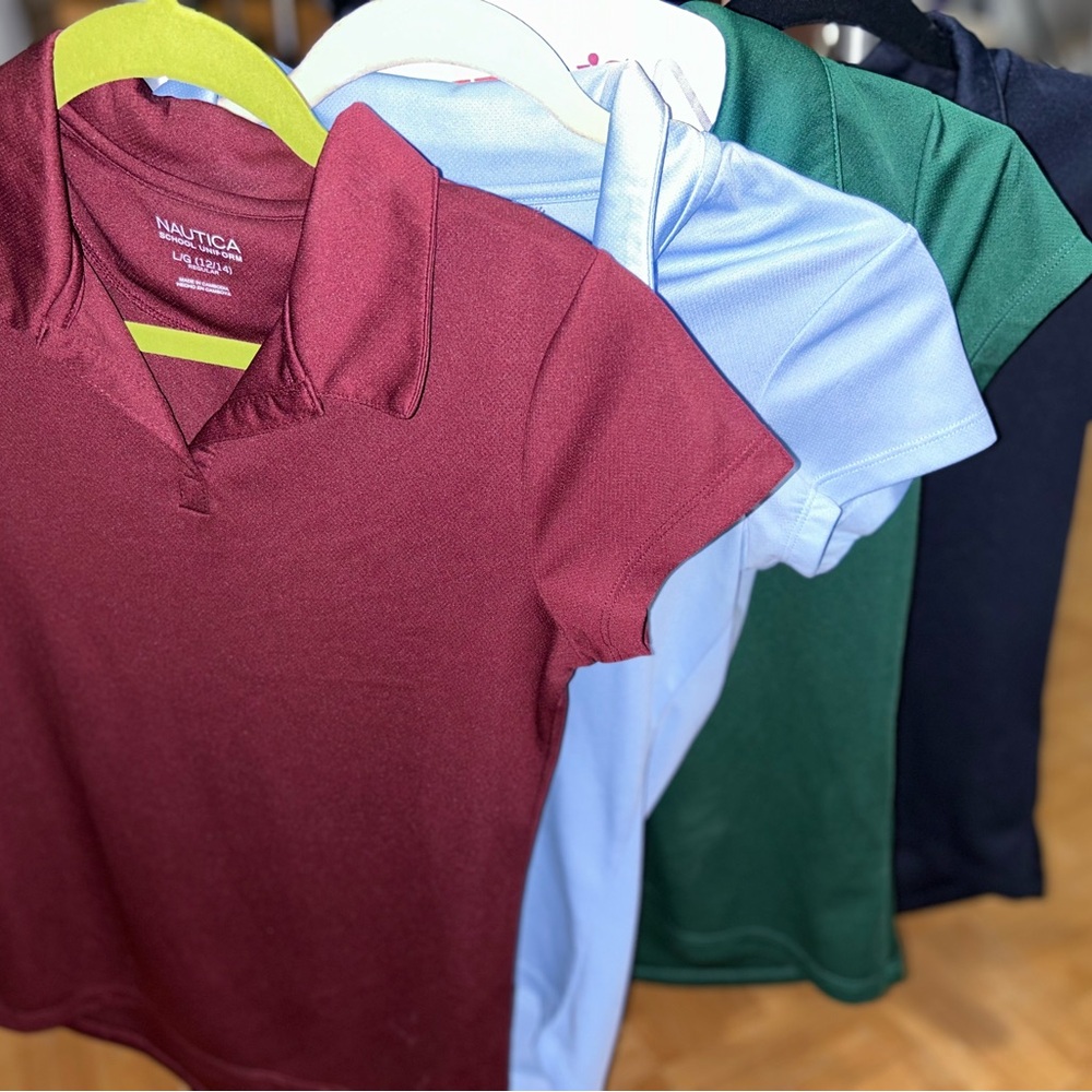 NAUTICA - uniform polos dry fit